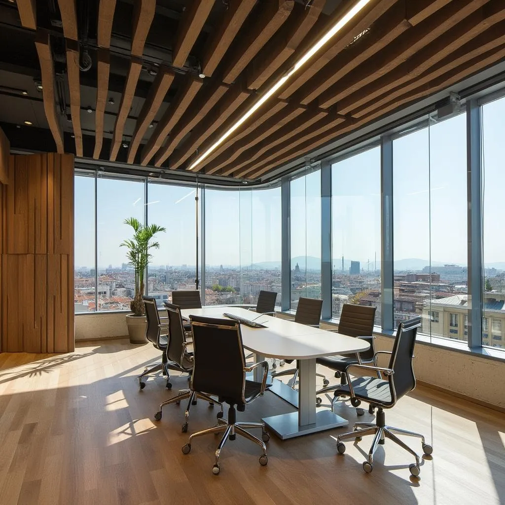 Oficina de Barcelona con vistas panorámicas
